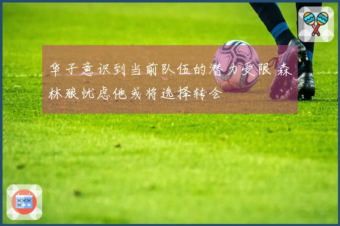 华子意识到当前队伍的潜力受限 森林狼忧虑他或将选择转会